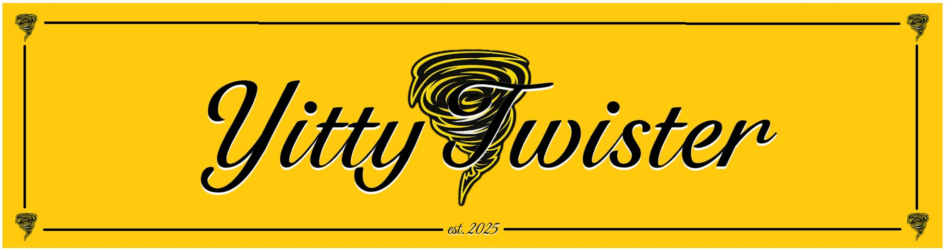 YittyTwister Sticker Yellow